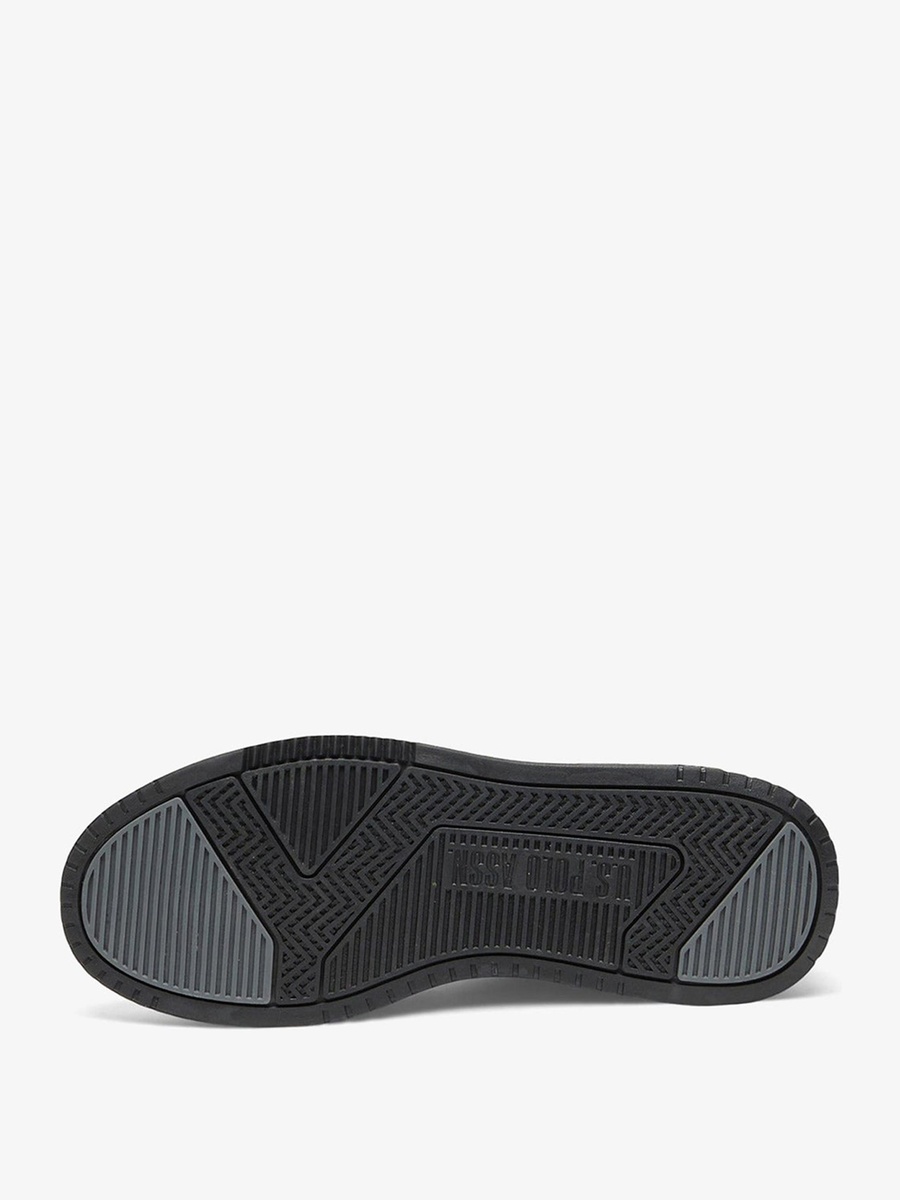 Denver Black Regular Classic Fit Low Top Sports Sneakers
