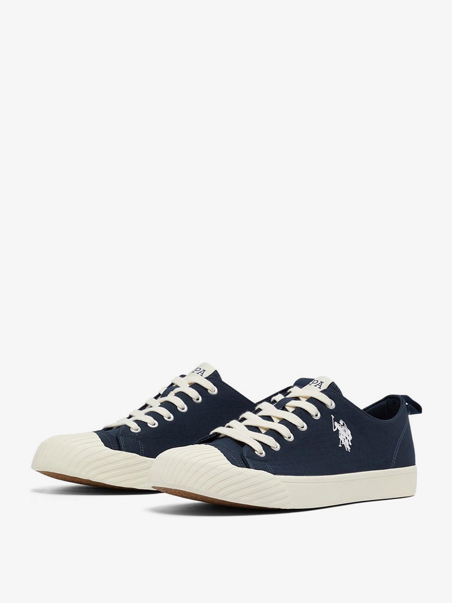 Harison Dark Blue Classic Fit Low Top Sports Sneakers