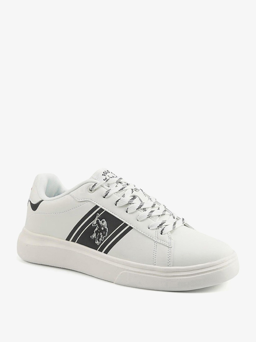 Arel White Regular Classic Fit Low Top Sports Sneakers