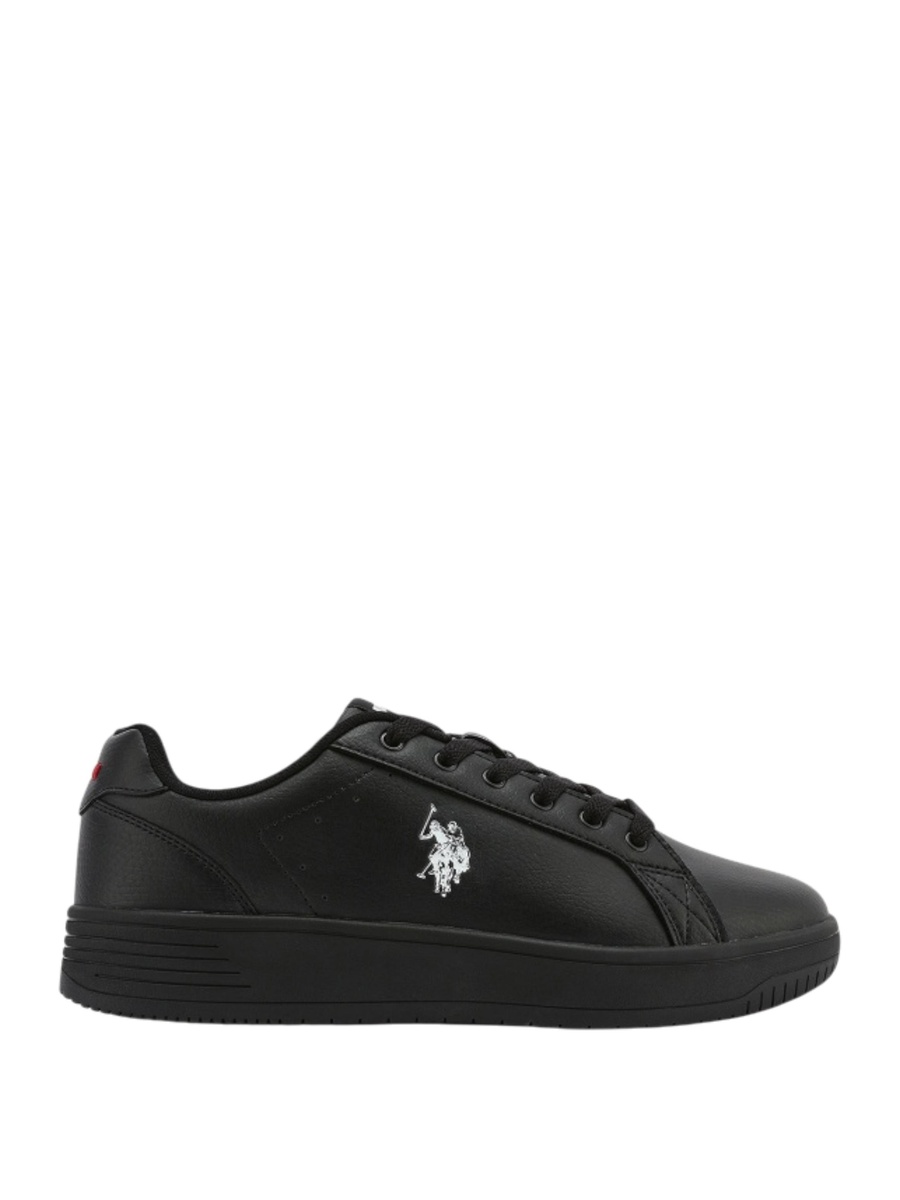 Cost Black Low Top Sports Sneakers