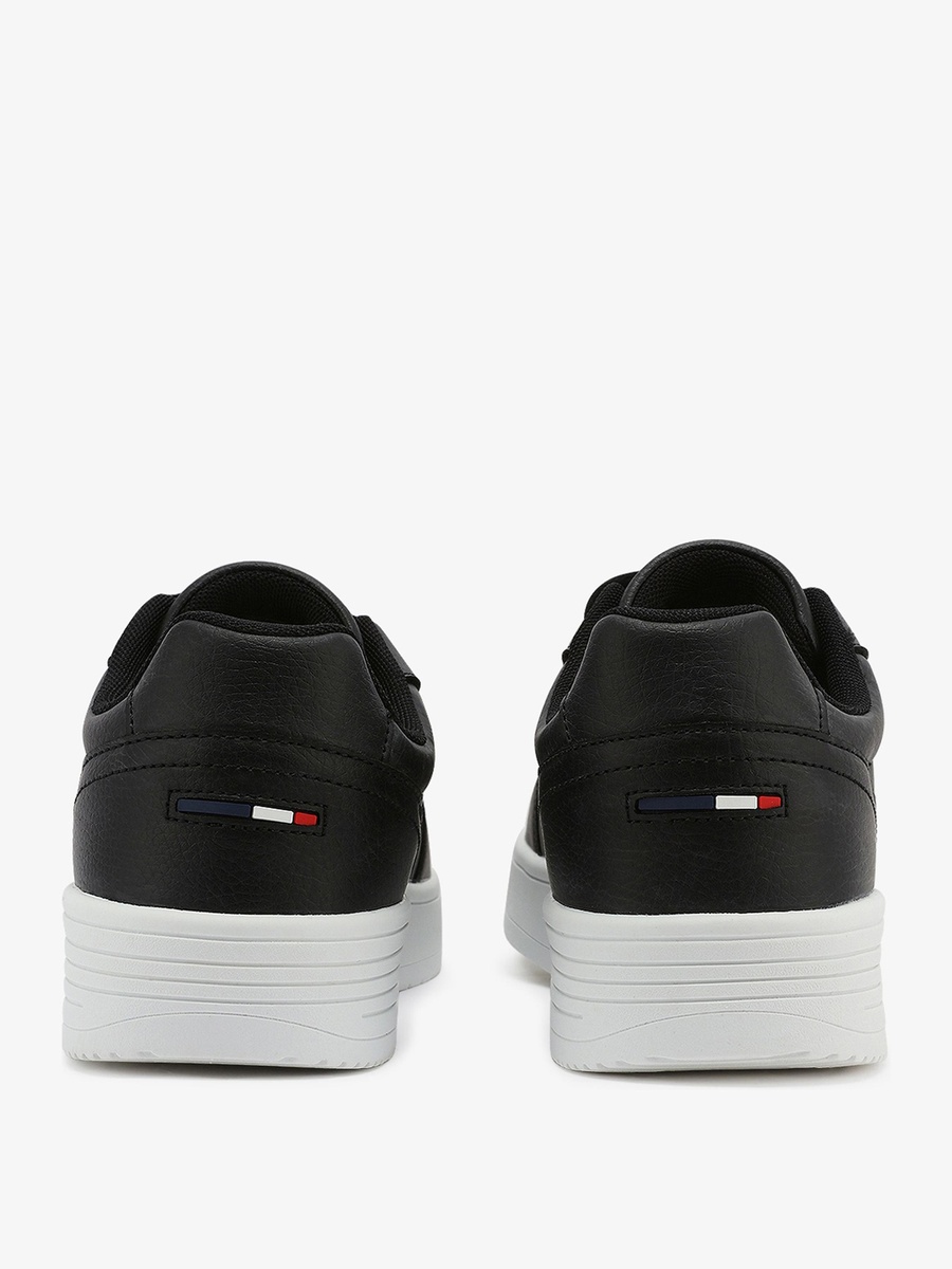 Coster Black Low Top Sports Sneakers