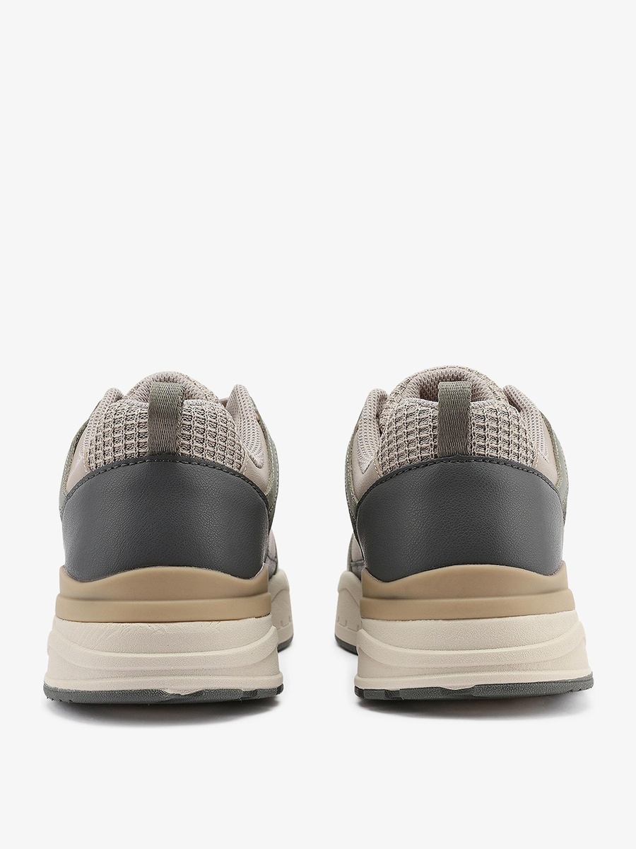 George Beige Low Top Sports Sneakers