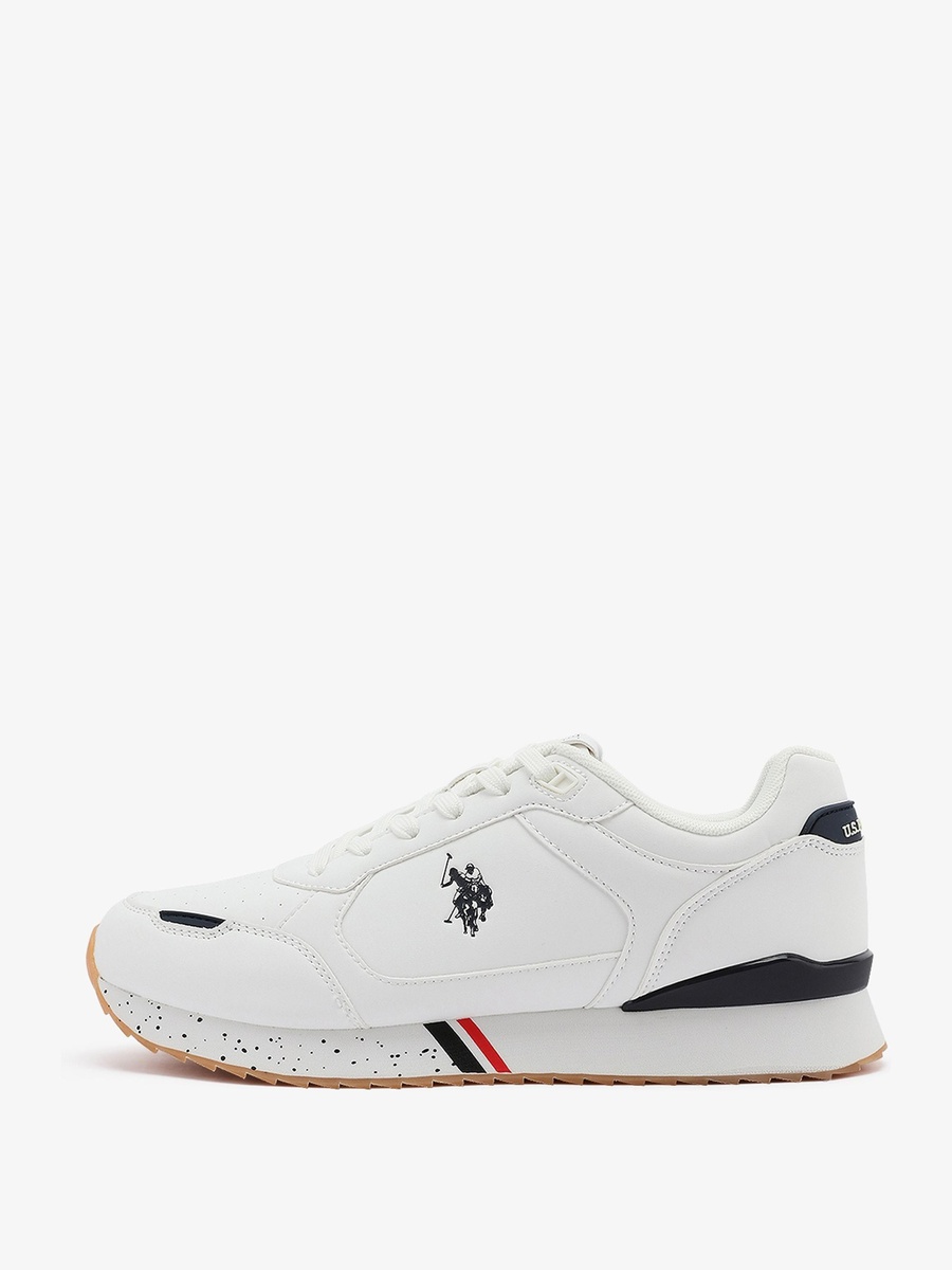 Rhode White Low Top Sports Sneakers
