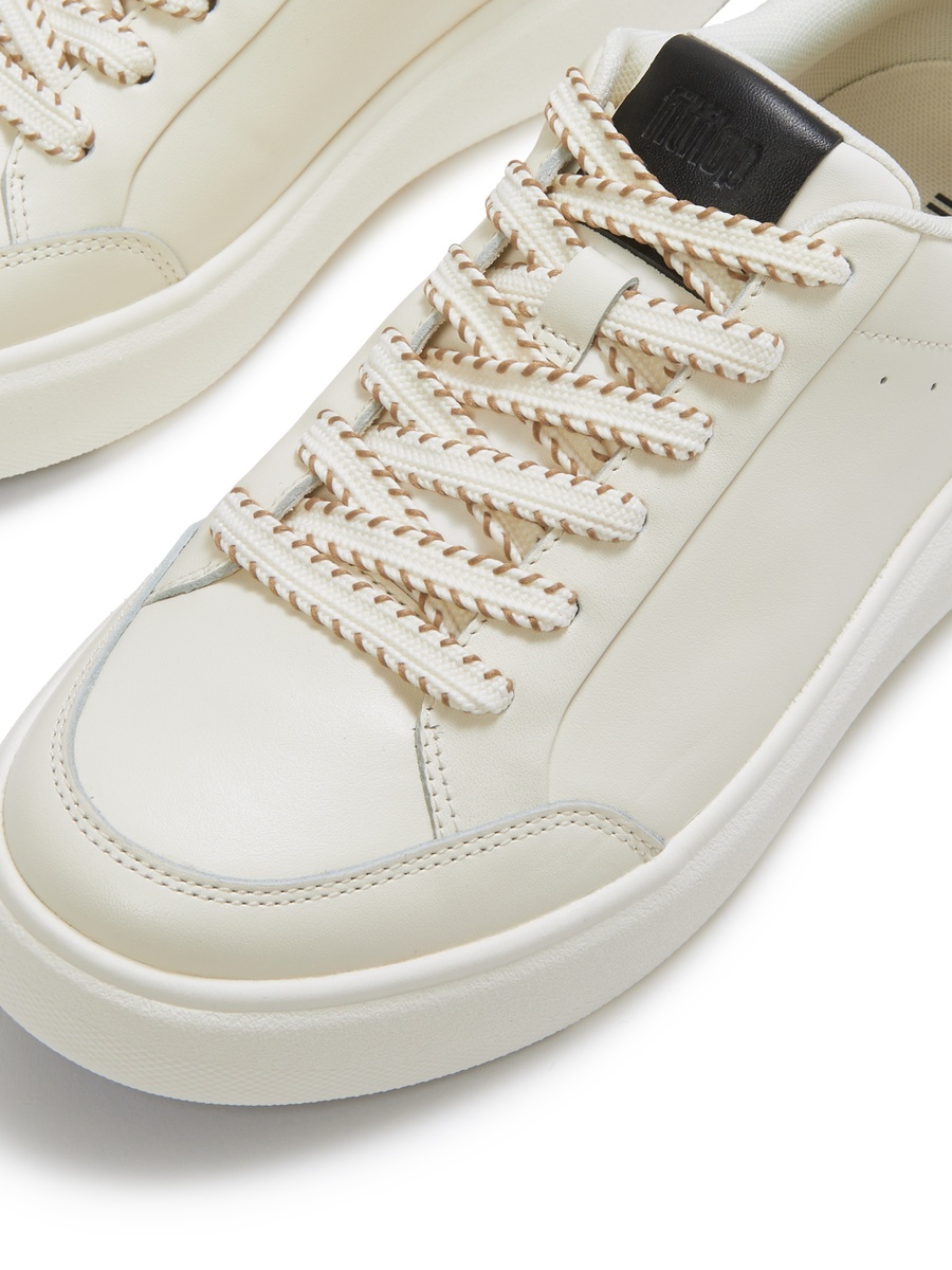RTG Blanket-Stitch Leather Sneakers