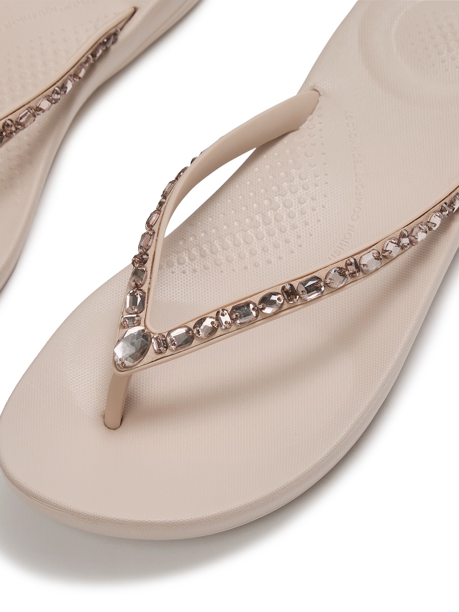 IQ Embellished Flip Flops