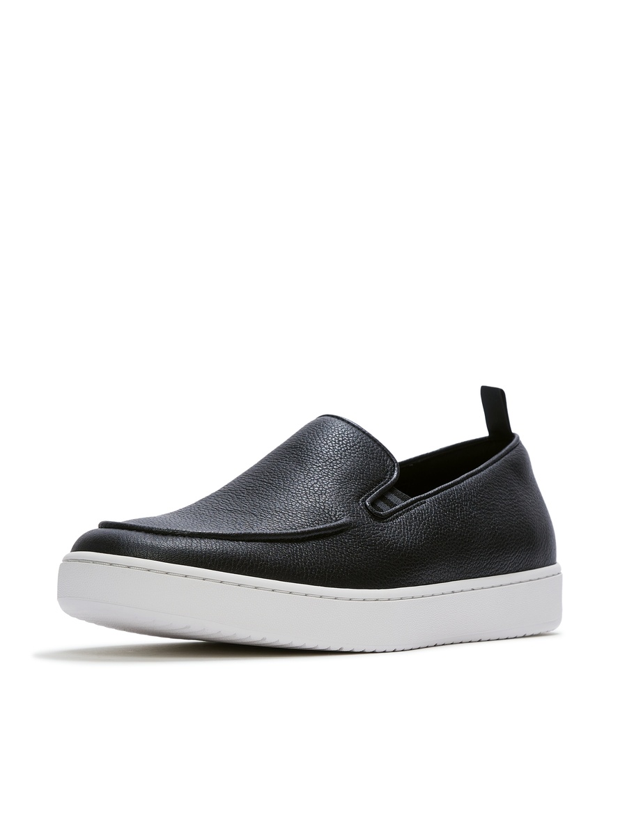 Craft-Q Tumbled-Leather Moc Loafers