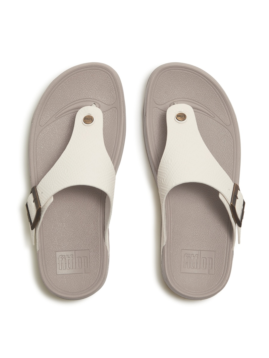 Trakk II Buckle Emboss-Leather Sandals