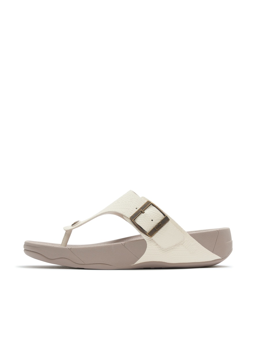Trakk II Buckle Emboss-Leather Sandals