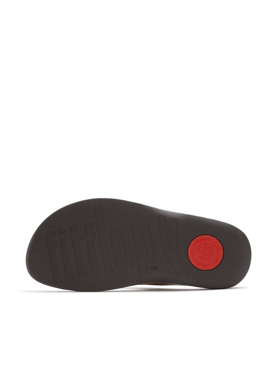 Trakk II Buckle Emboss-Leather Sandals