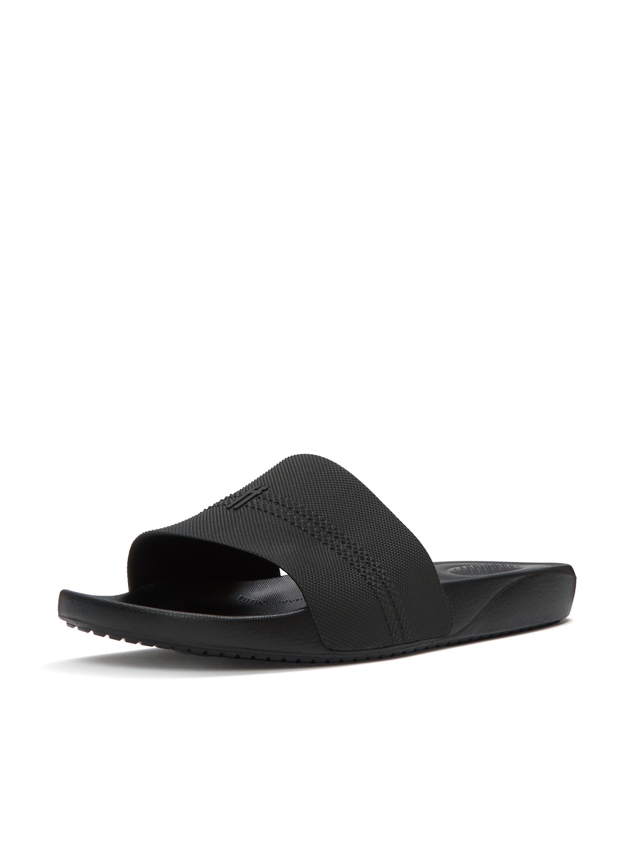 Men Black iQushion Slides