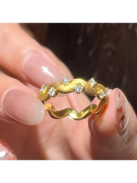Gold Embellished Ring