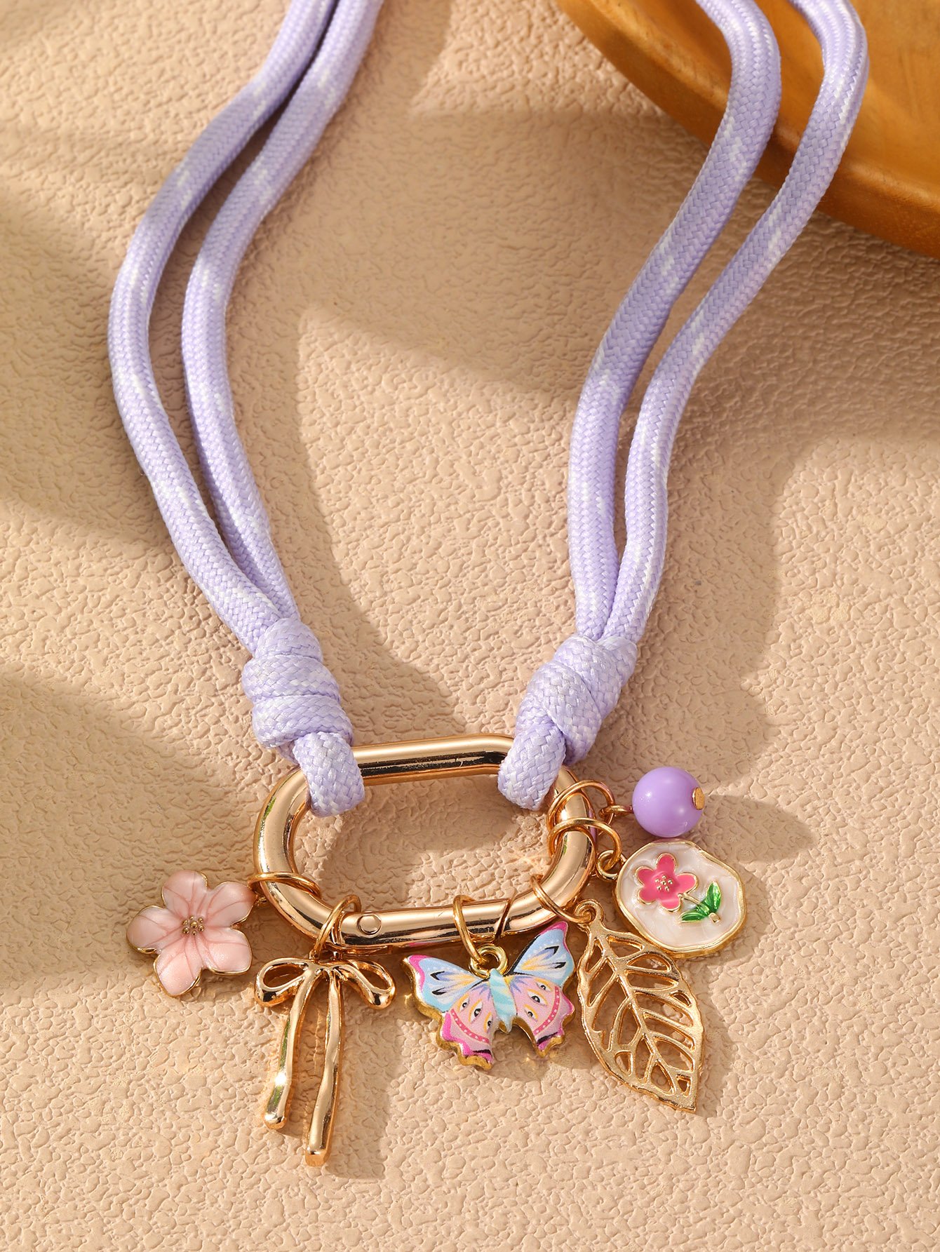 Multi-Colored Charm Necklace