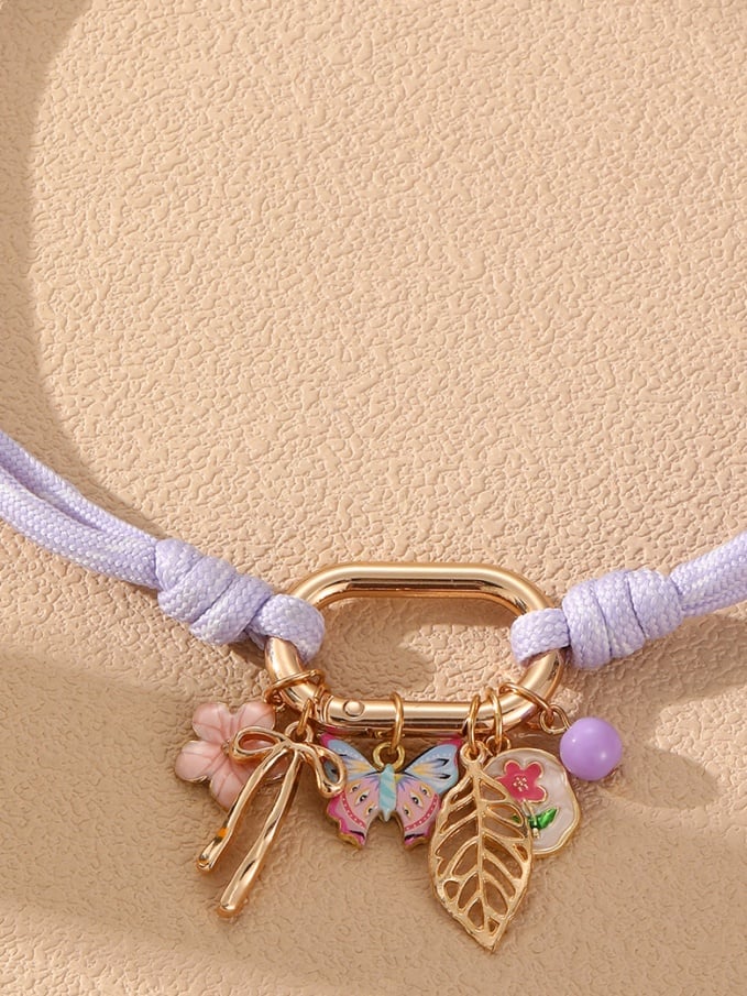 Multi-Colored Charm Necklace
