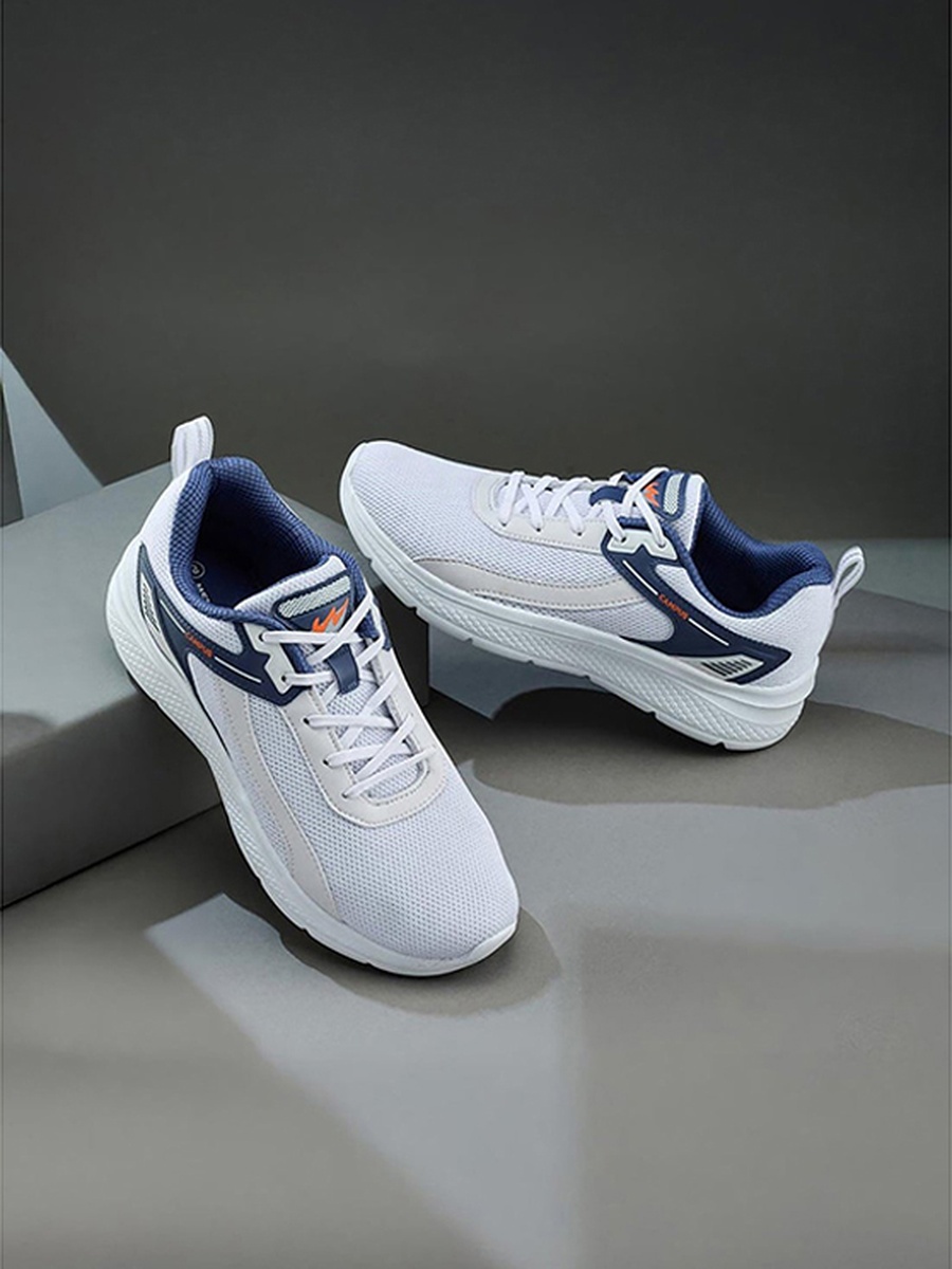 Mens Port Mesh Classic Fit Low Top Sneakers