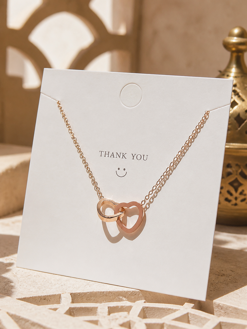 Interlocking Heart Necklace
