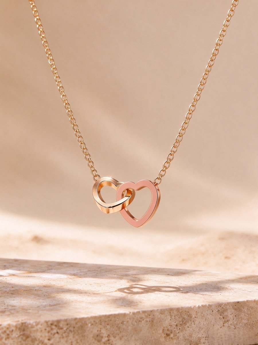 Interlocking Heart Necklace