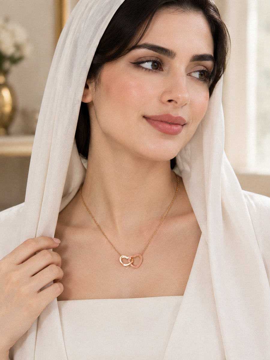 Interlocking Heart Necklace