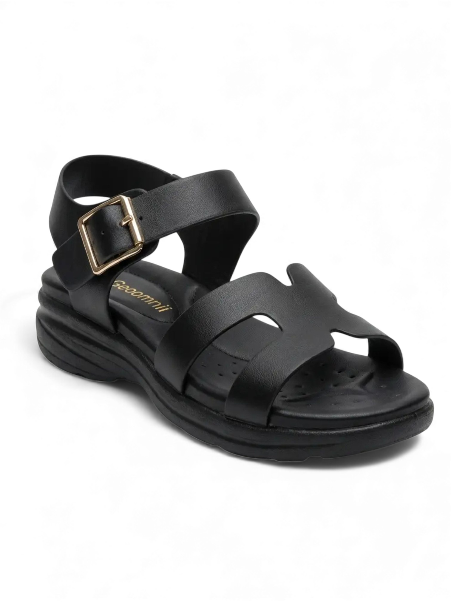 Black Comfort Sandals