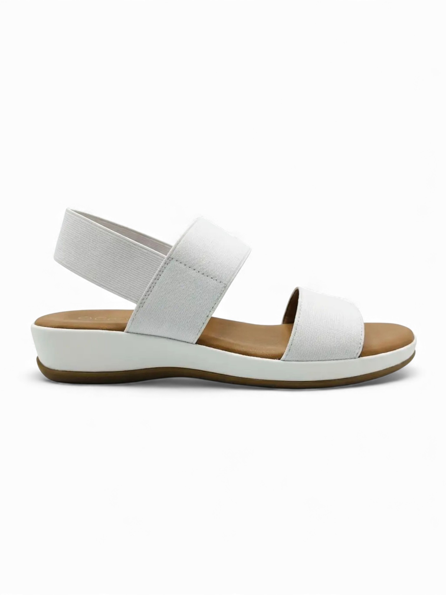 Wide Strap Slingback Sandals