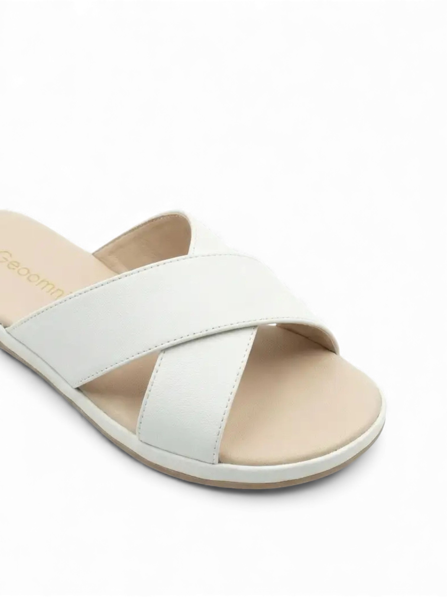 White Comfort Sandals