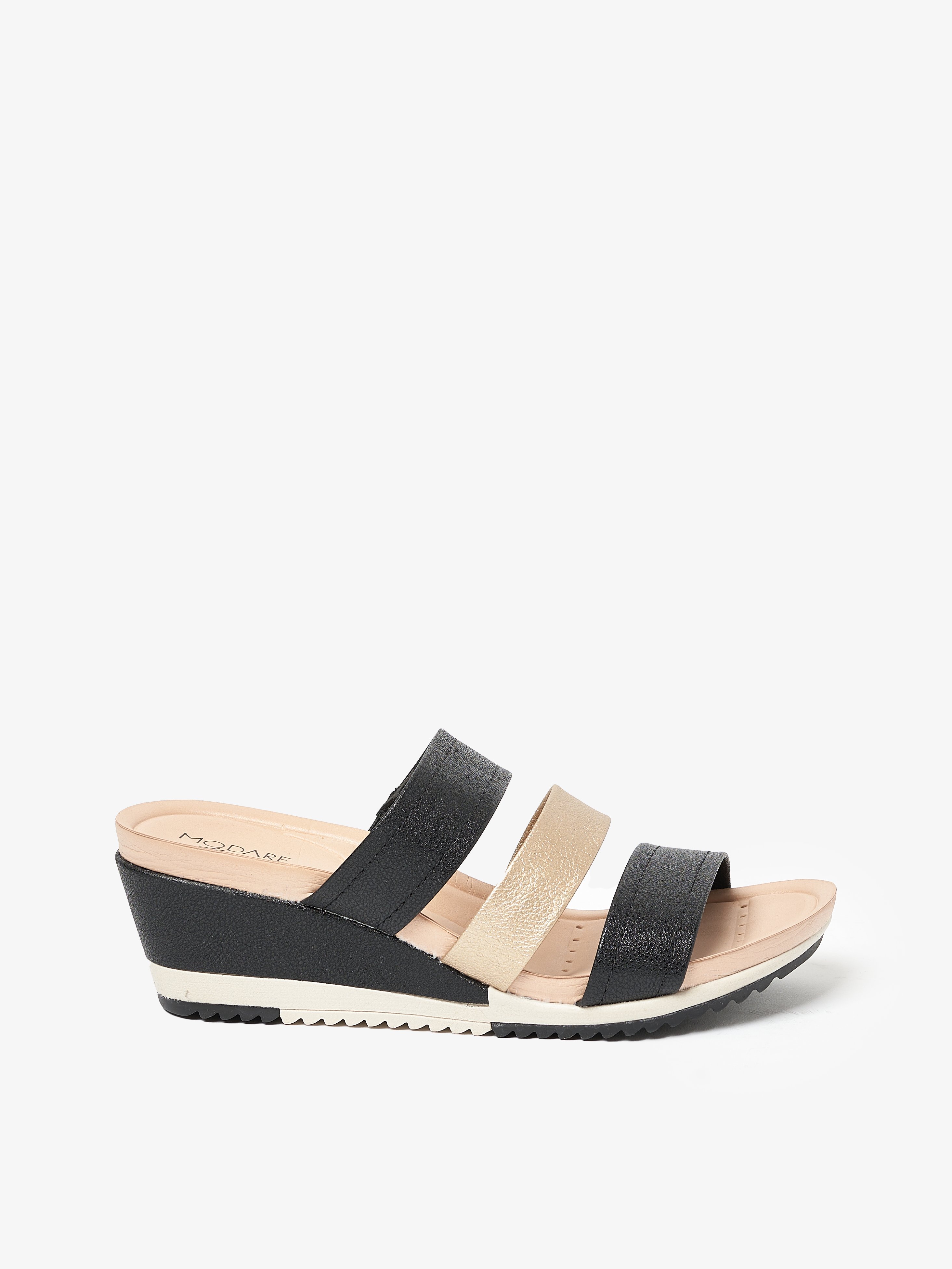 Multi-Strap Wedge Sandals