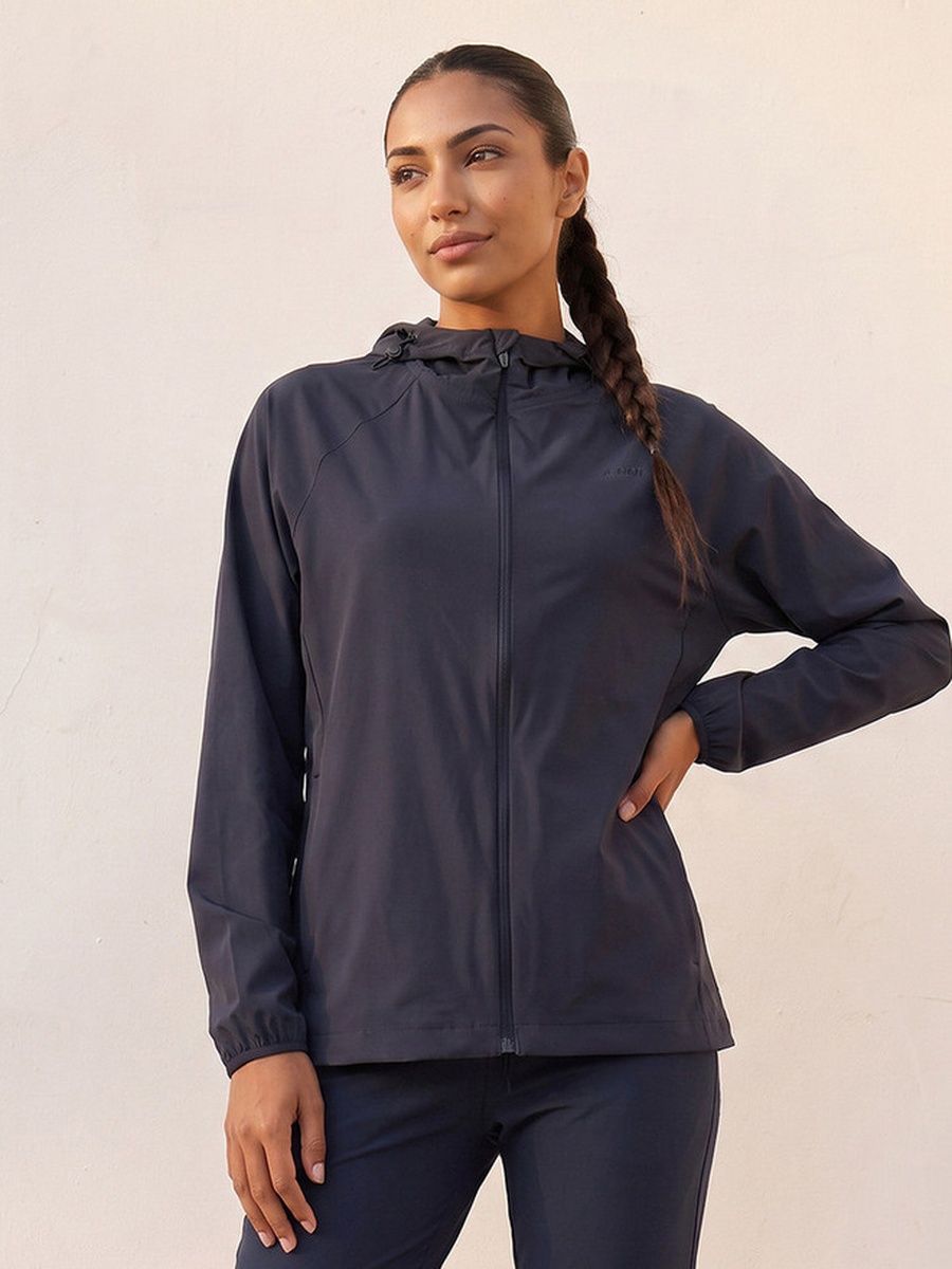 Hooded Zipper Jacket