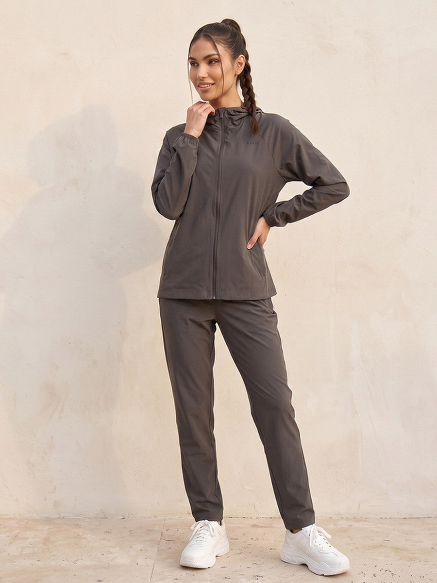 Hooded Zipper Jacket