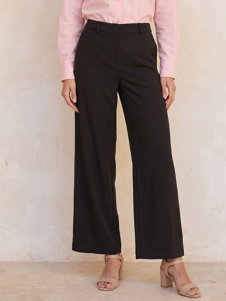 Straight Fit Trousers