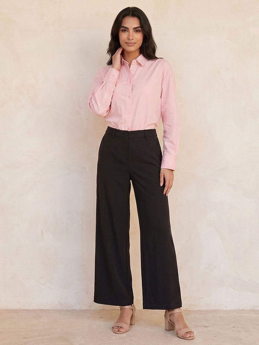 Straight Fit Trousers