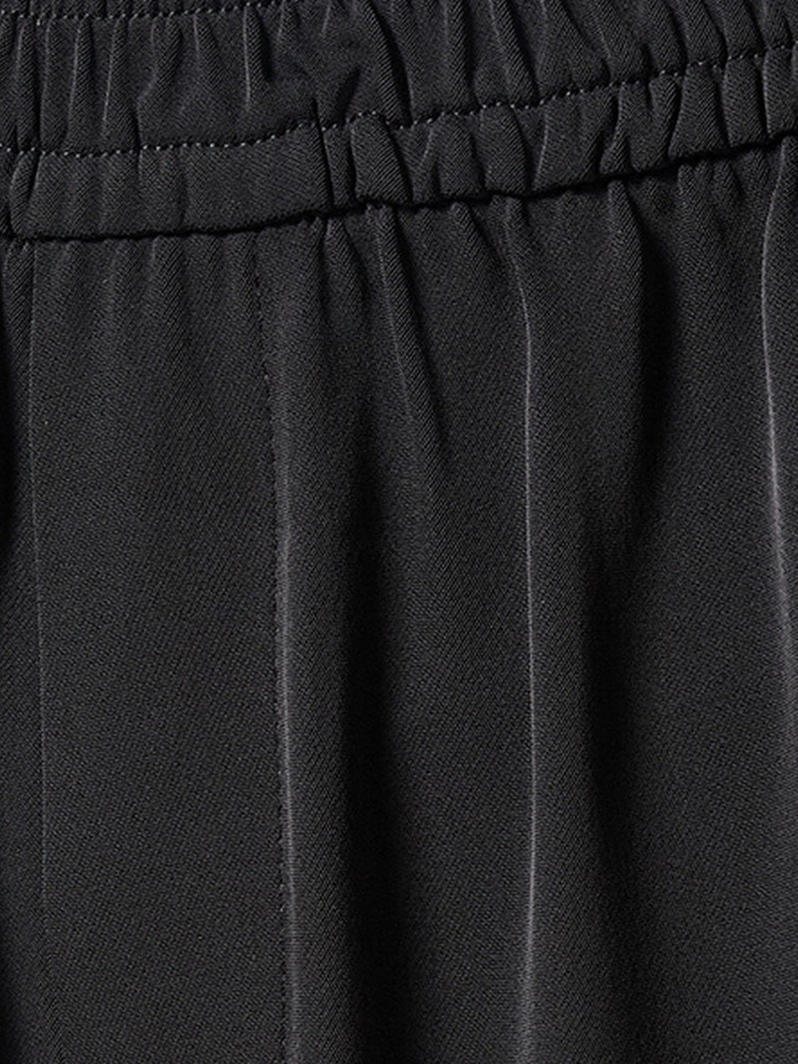 Wide Leg Elastic Waist Pants