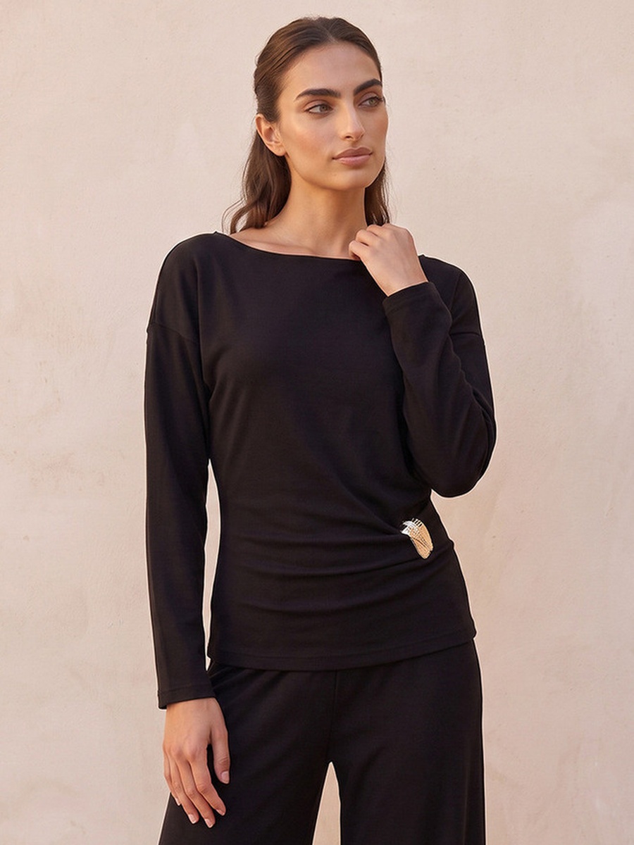 Top with Buckle Detail