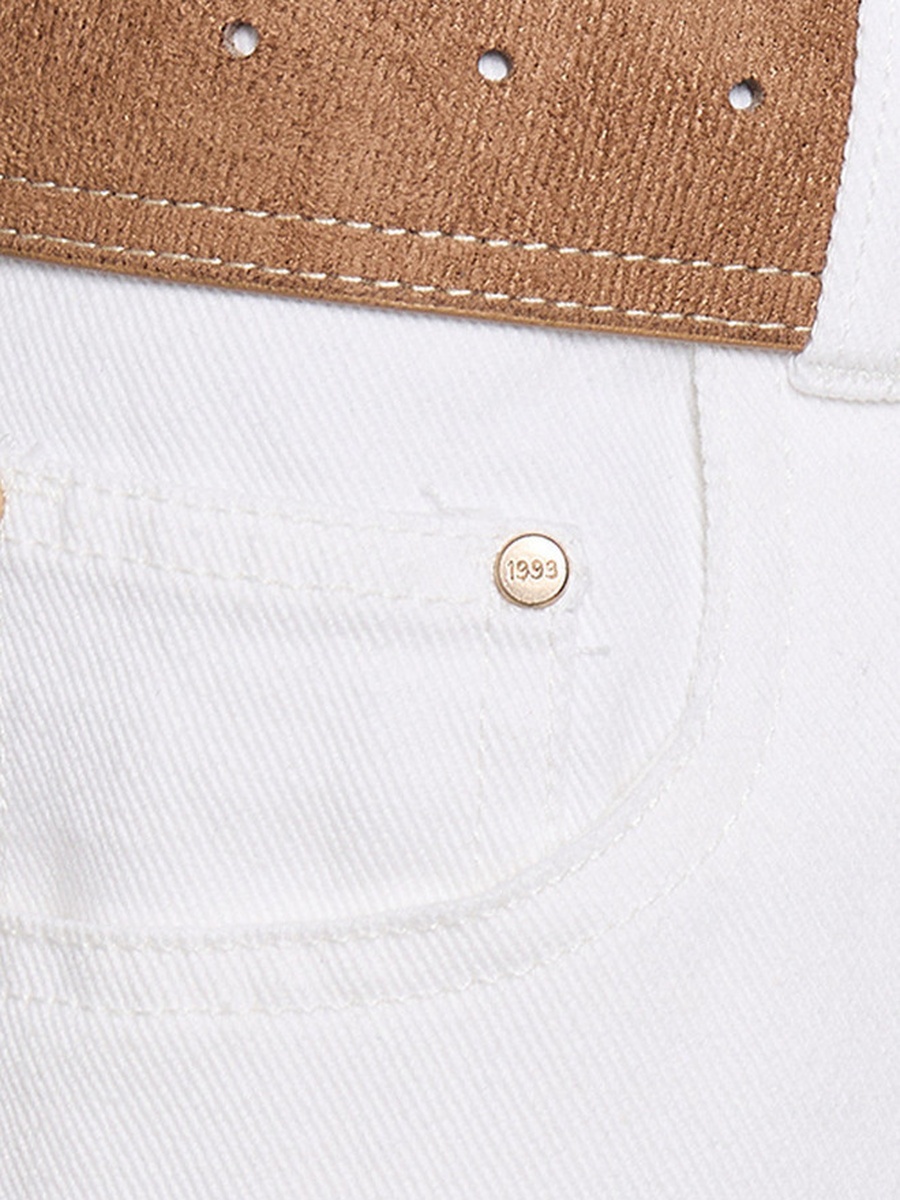 Wide Leg Cotton Jeans