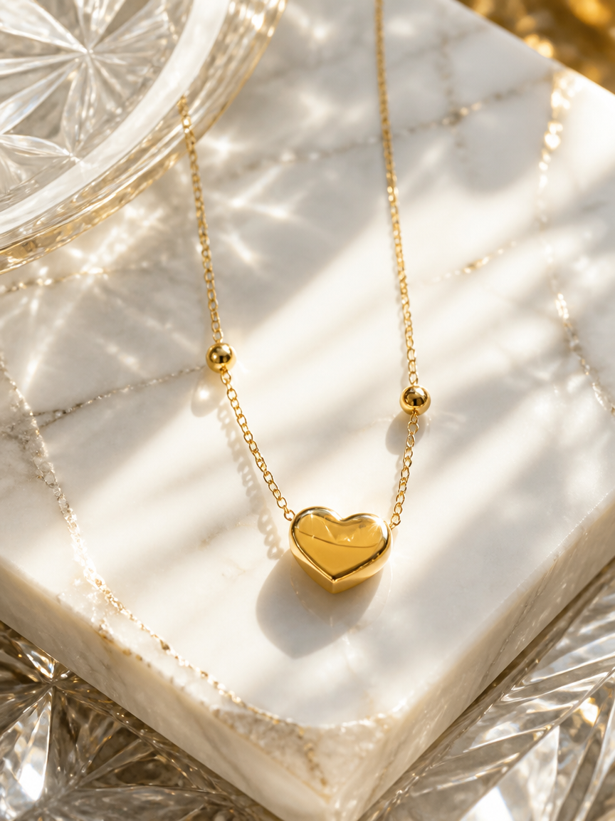 Heart Charm Necklace