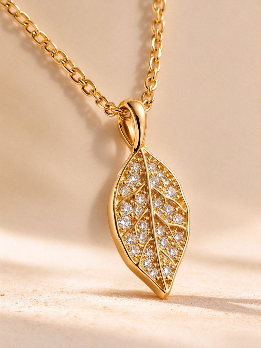 Leaf Pendant Necklace