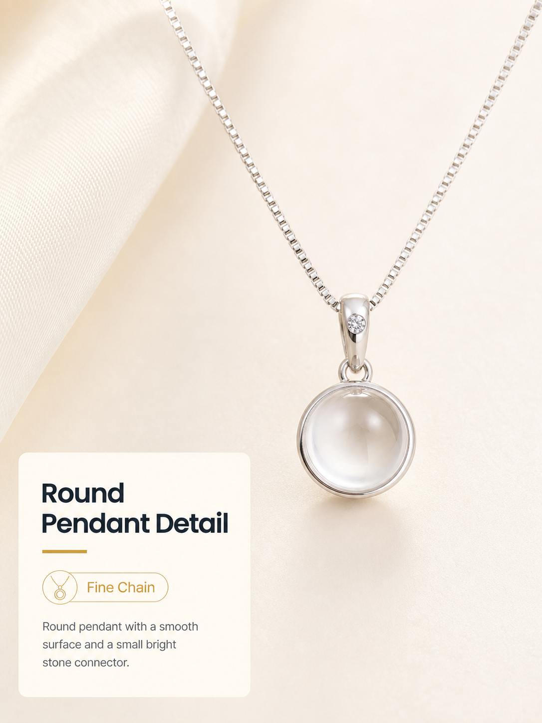 Silver Pendant Necklace