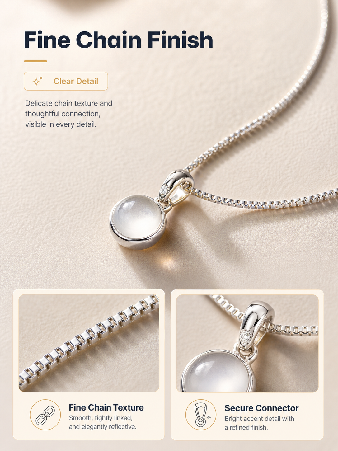 Silver Pendant Necklace