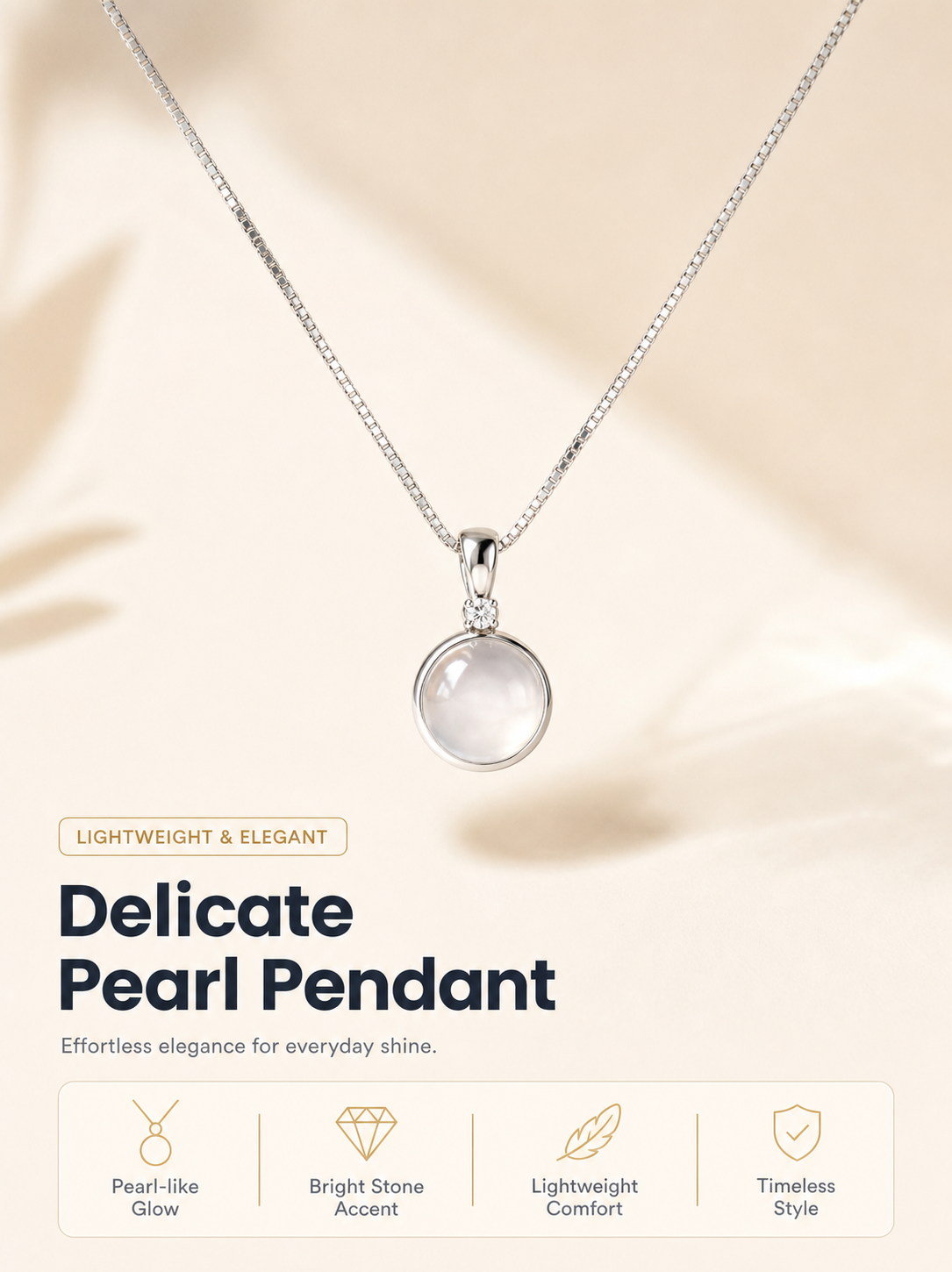 Silver Pendant Necklace