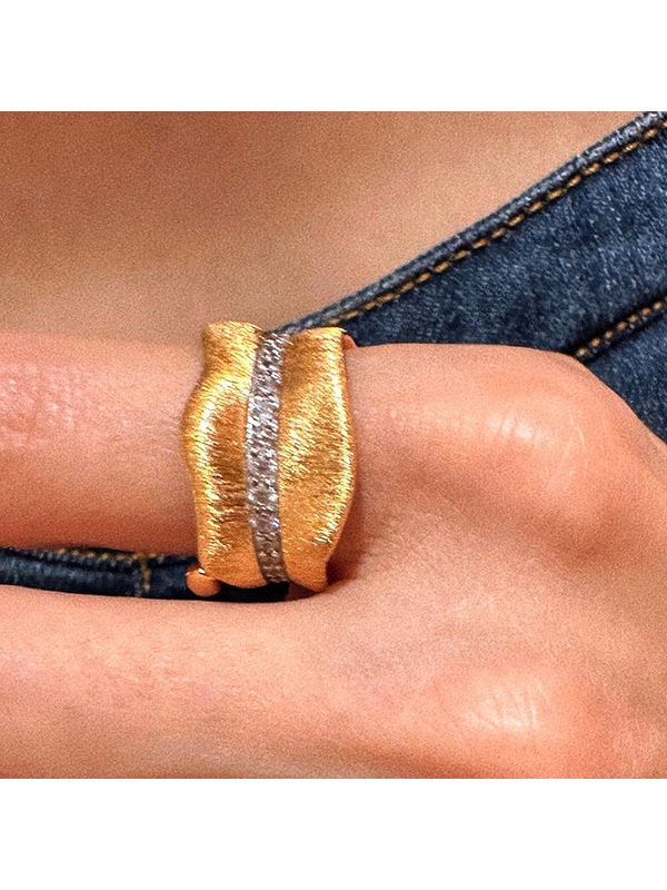Gold Embellished Ring