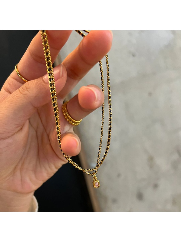Multi-Color Pendant Necklace
