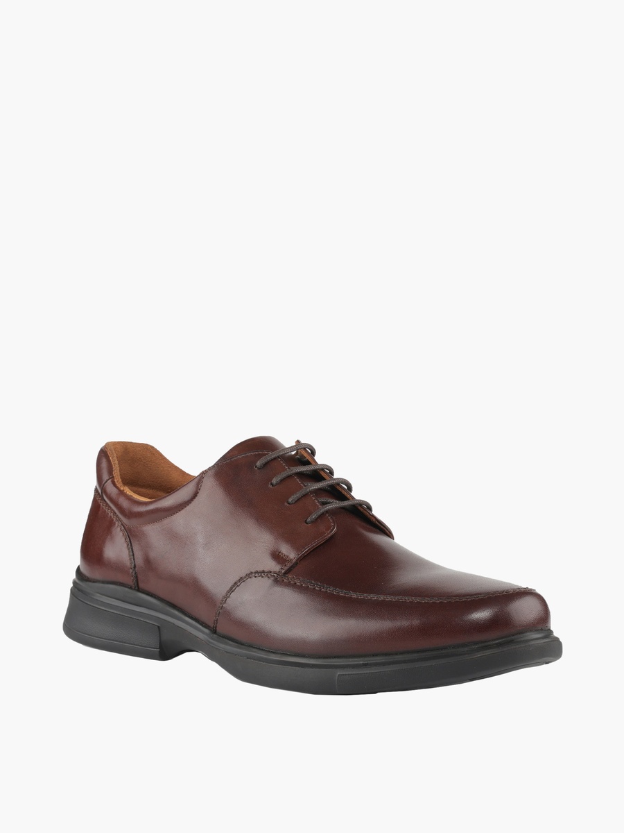 Men Lace-Up Derby Shoes
