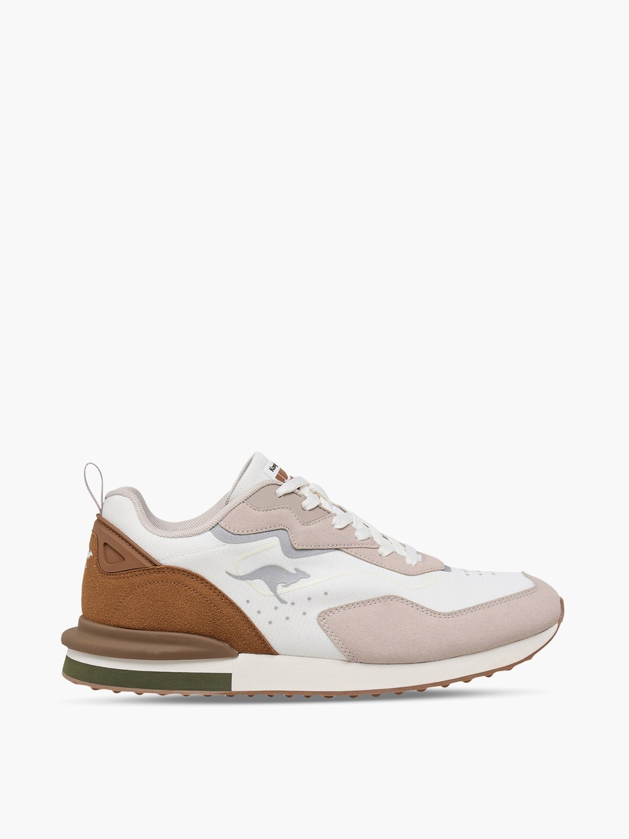 Colourblock Lace-Up Sports Shoes