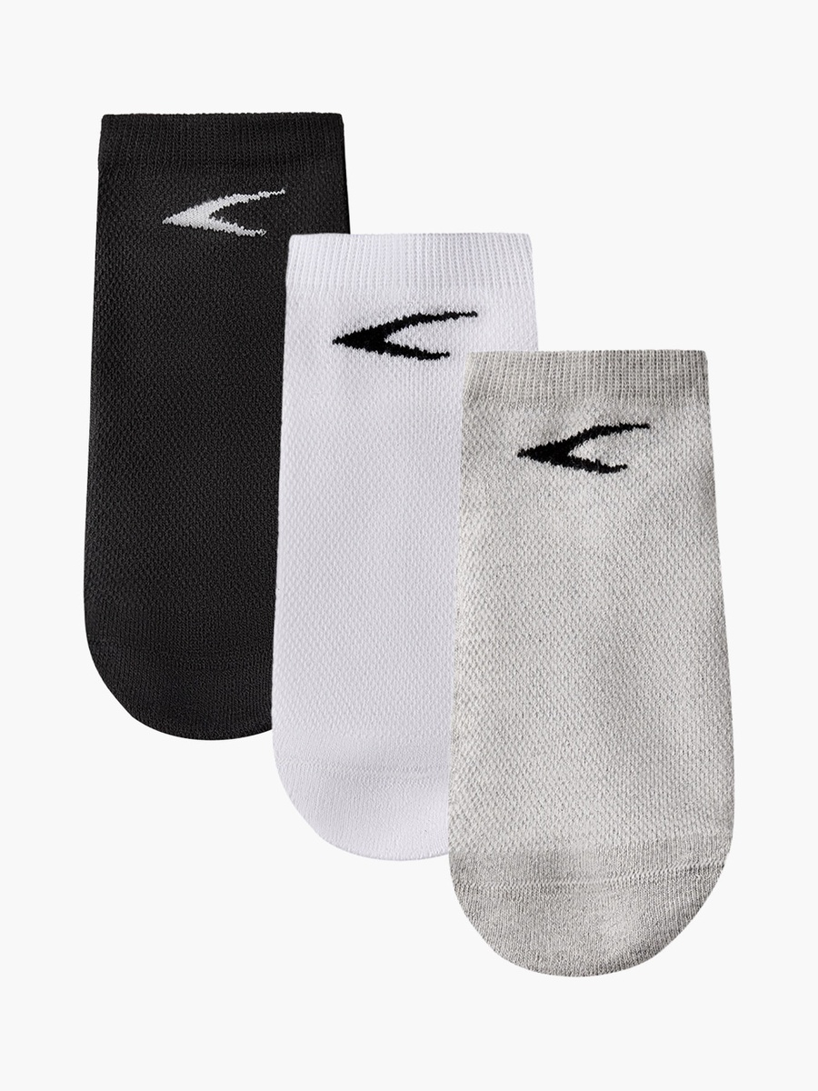 Pack of 3 Ankle Length Cotton Socks