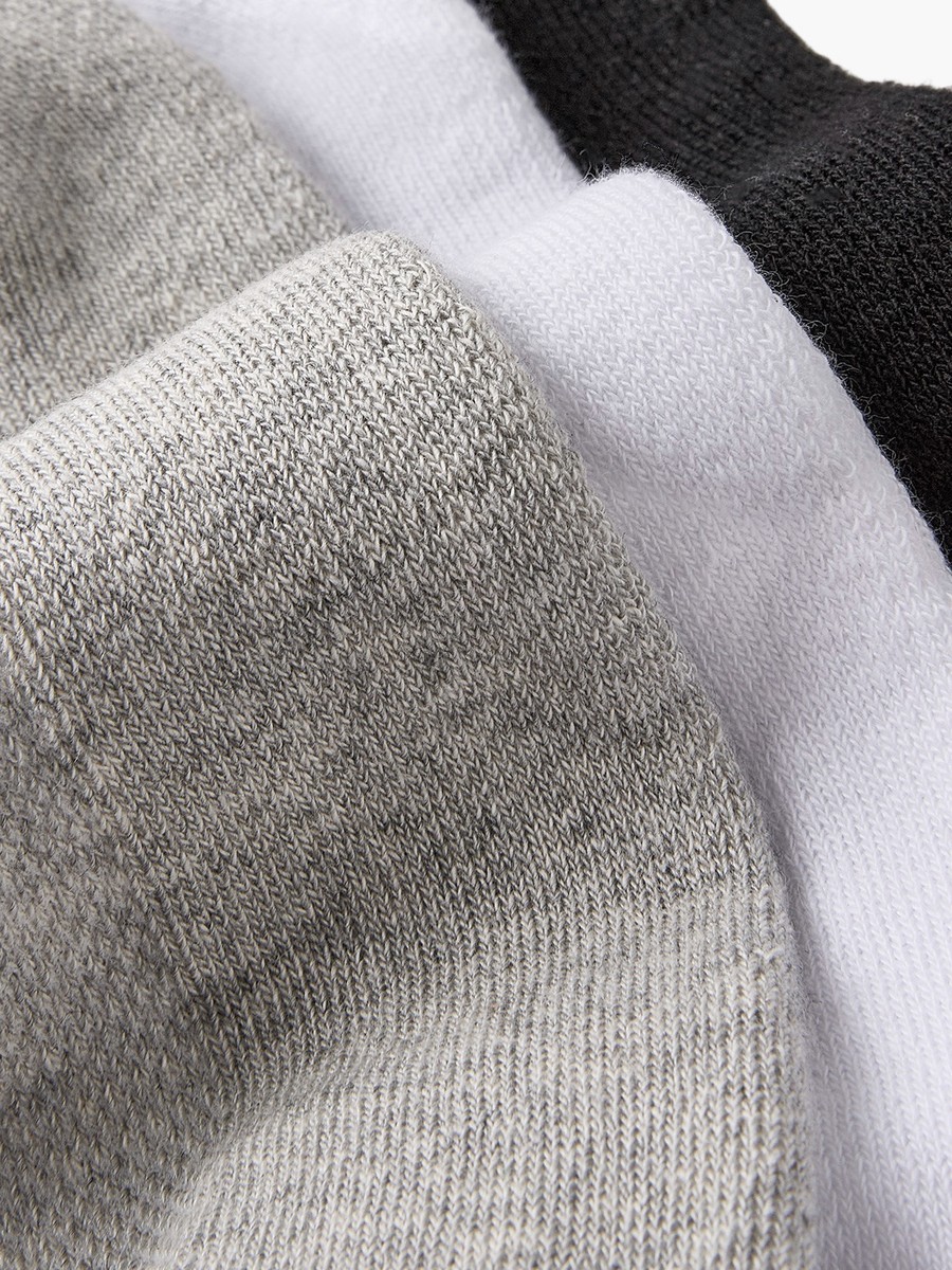 Pack of 3 Ankle Length Cotton Socks
