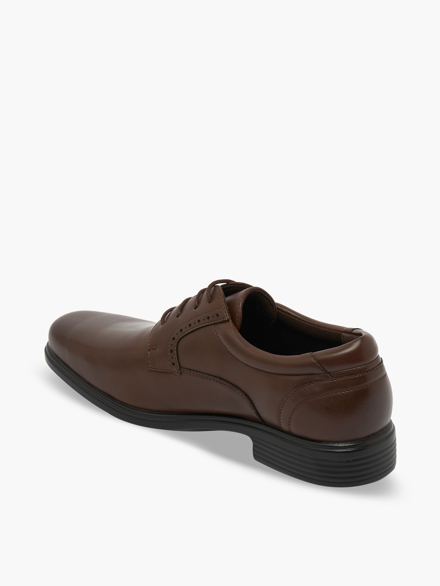 Men Lace-Up Derby Shoes