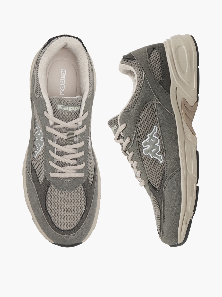 Men Panelled Lace-Up Sports Shoes