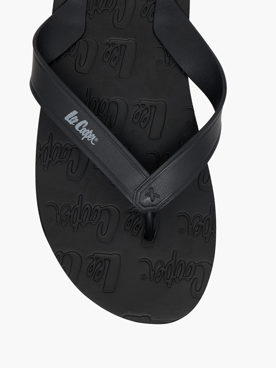 Men Logo Embossed Flip Flops