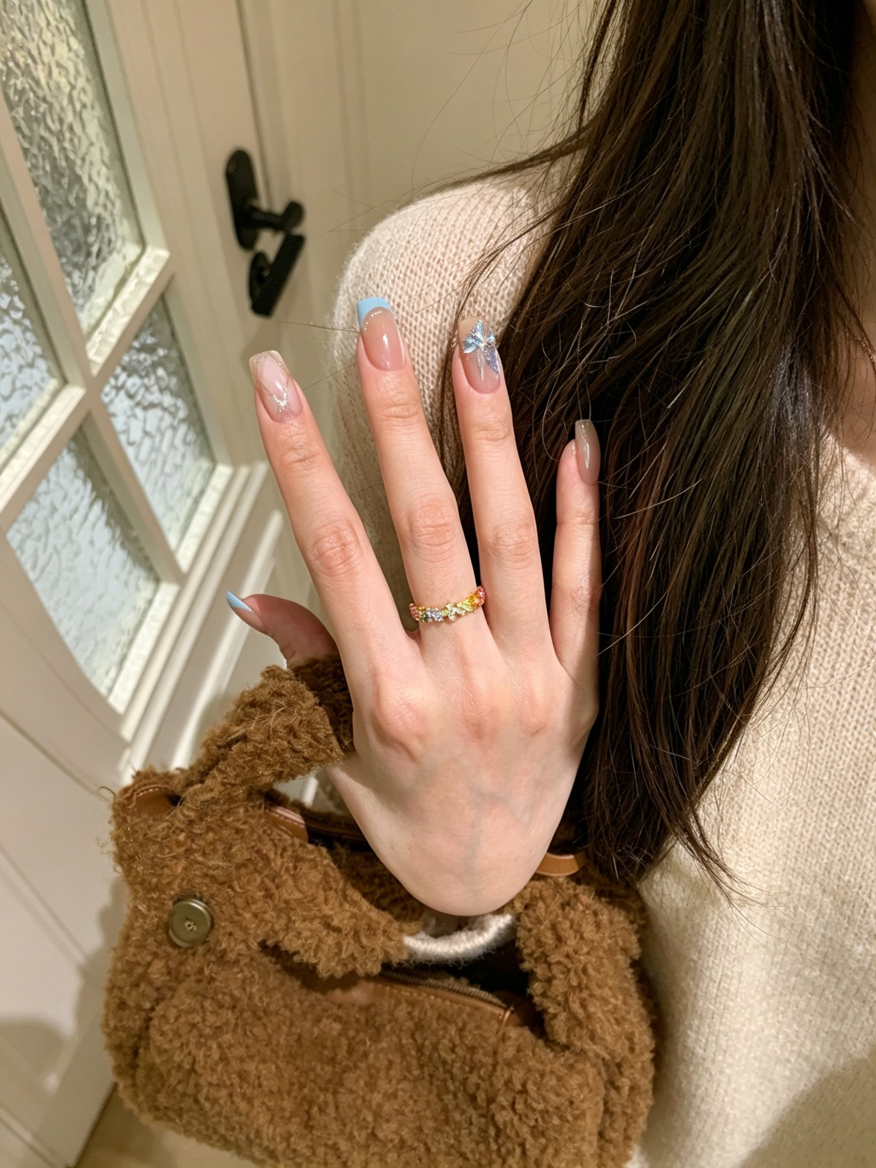 Golden Blossom Adjustable Ring