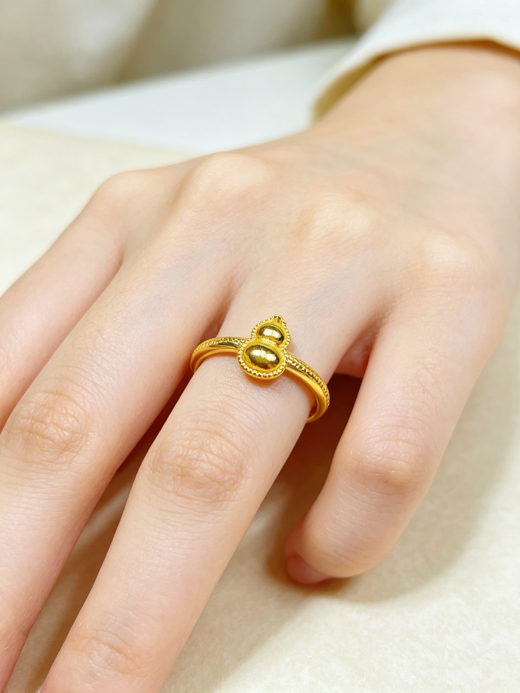 Golden Gourd Ring