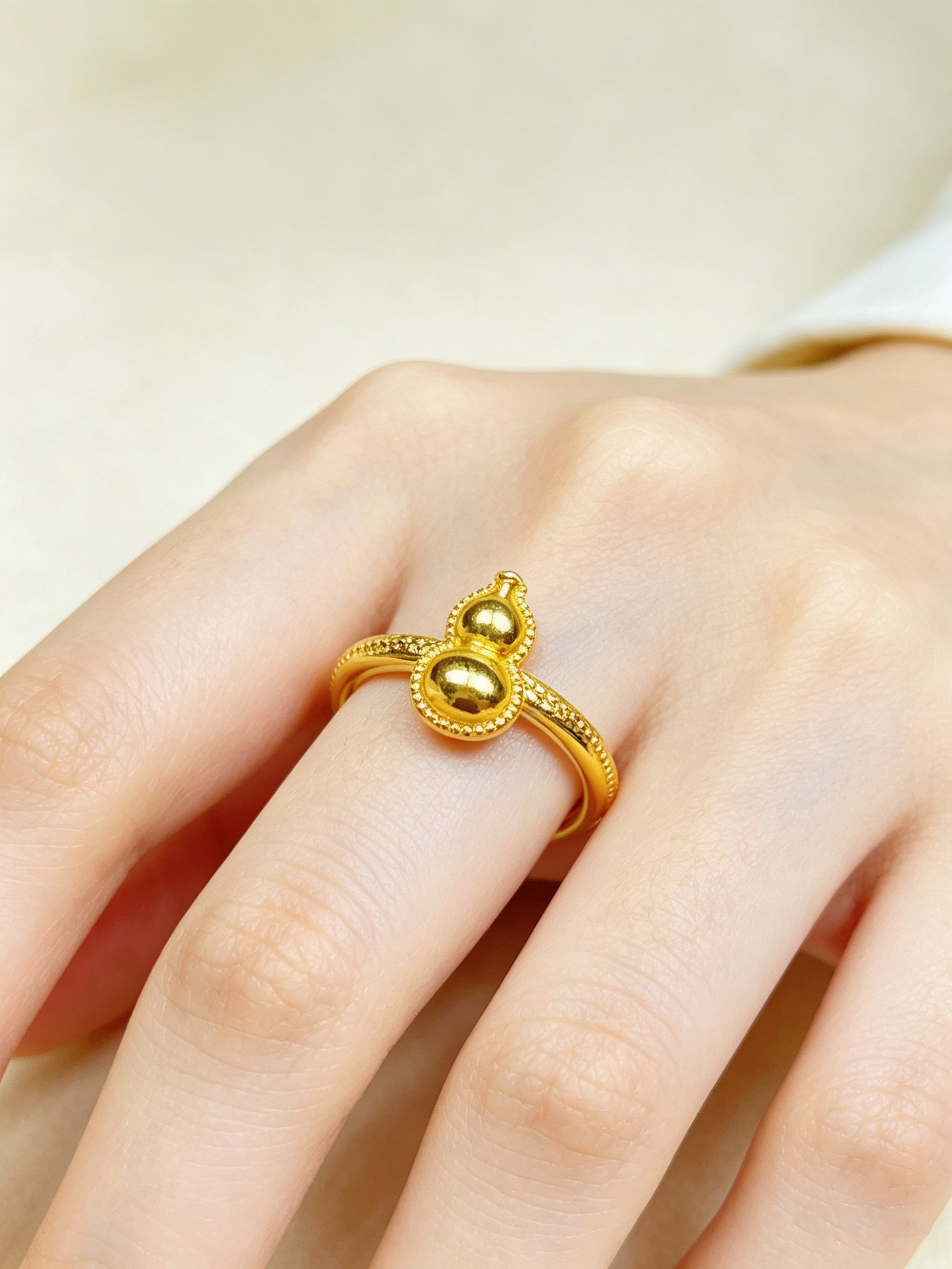 Golden Gourd Ring
