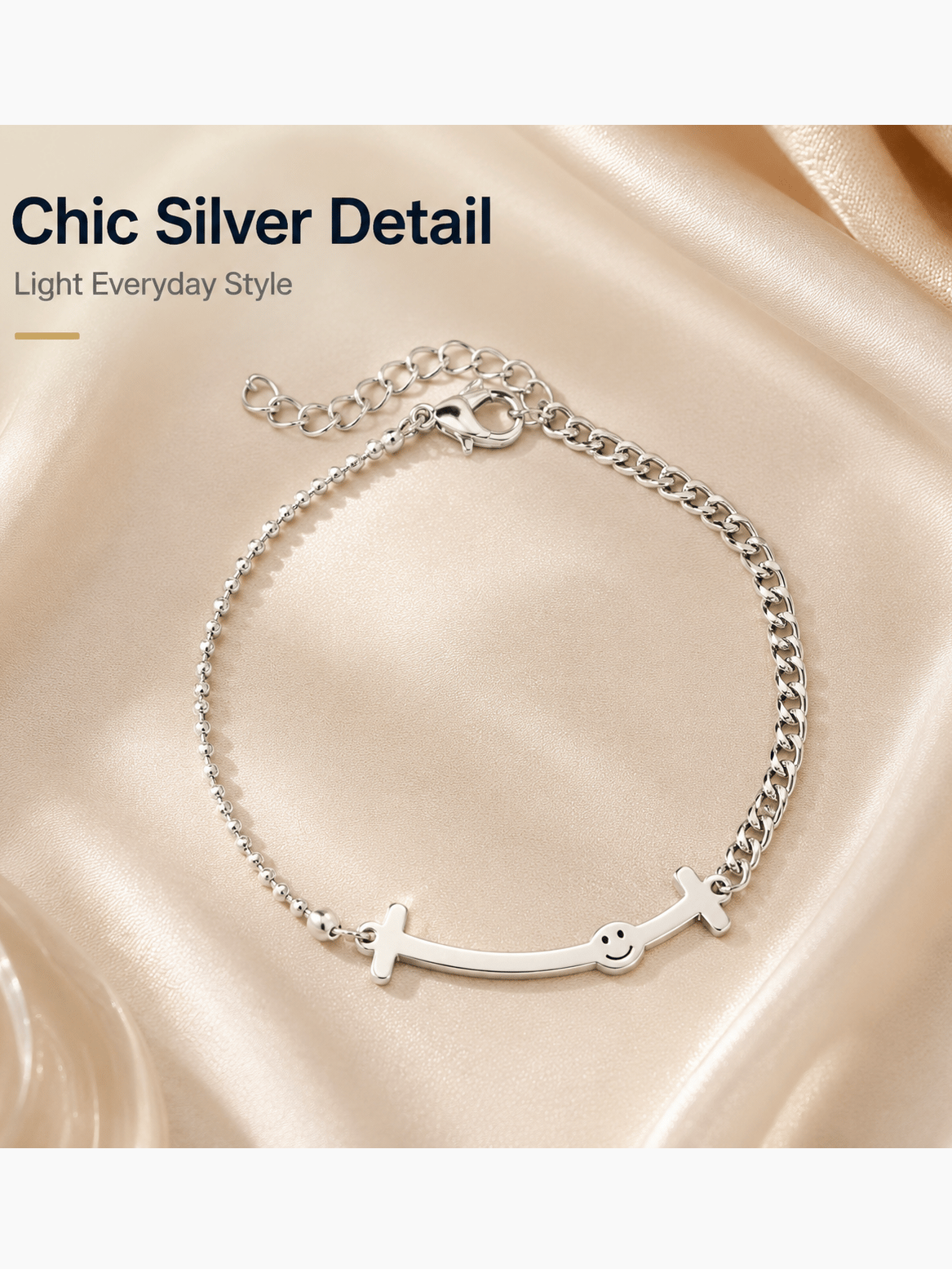 Cross Spliced Bracelet